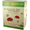 Muscat Bio - AOP Muscat de Mireval - Cave de Rabelais - Bag-in-Box® de 3 litres